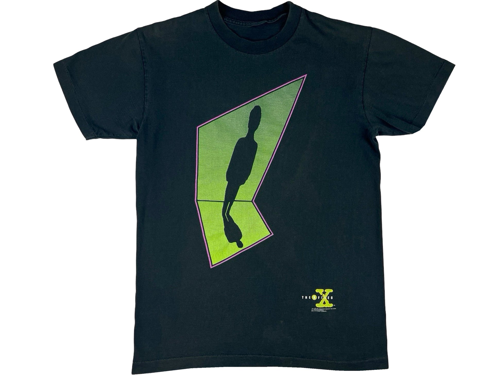 Vintage The X-Files 'Doorway' Black T-Shirt TV Show 90s Horror Sci-Fi Science Fiction