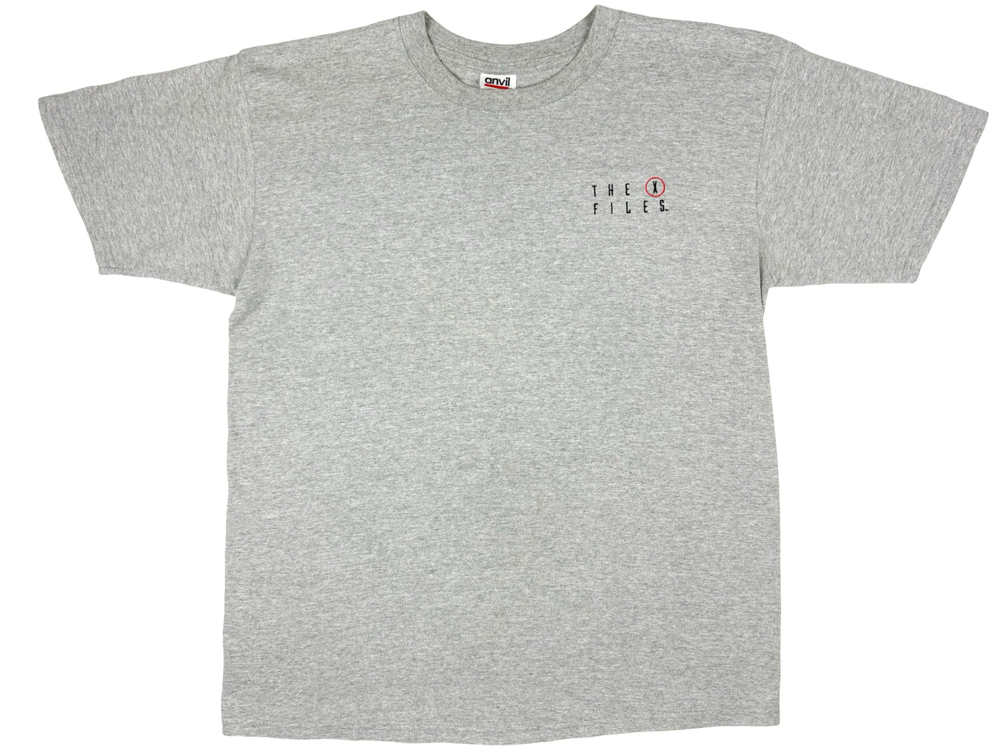 Vintage The X-Files Embroidered Grey T-Shirt