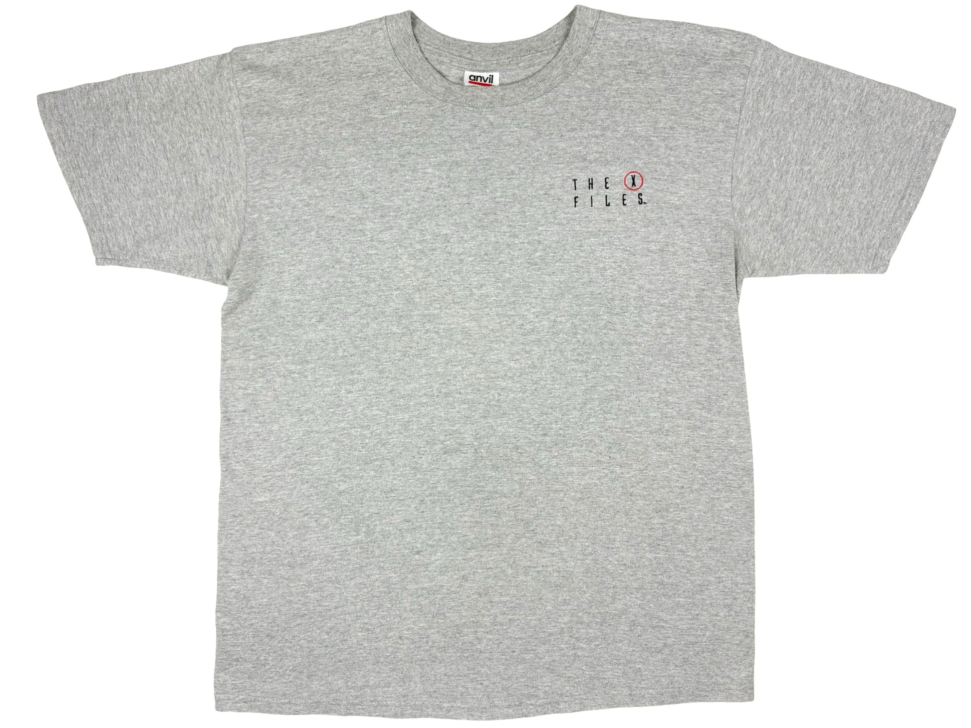 Vintage The X-Files Embroidered Grey T-Shirt