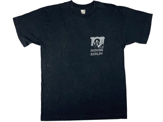 Vintage Tom of Finlands House Berlin Black T-Shirt Gay Homo Erotic Erotica Art Germany 80s 90s