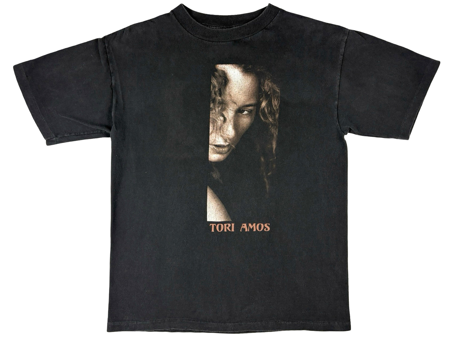 Vintage Tori Amos 1996 Tour Black T-Shirt 90s Singer Songwriter
