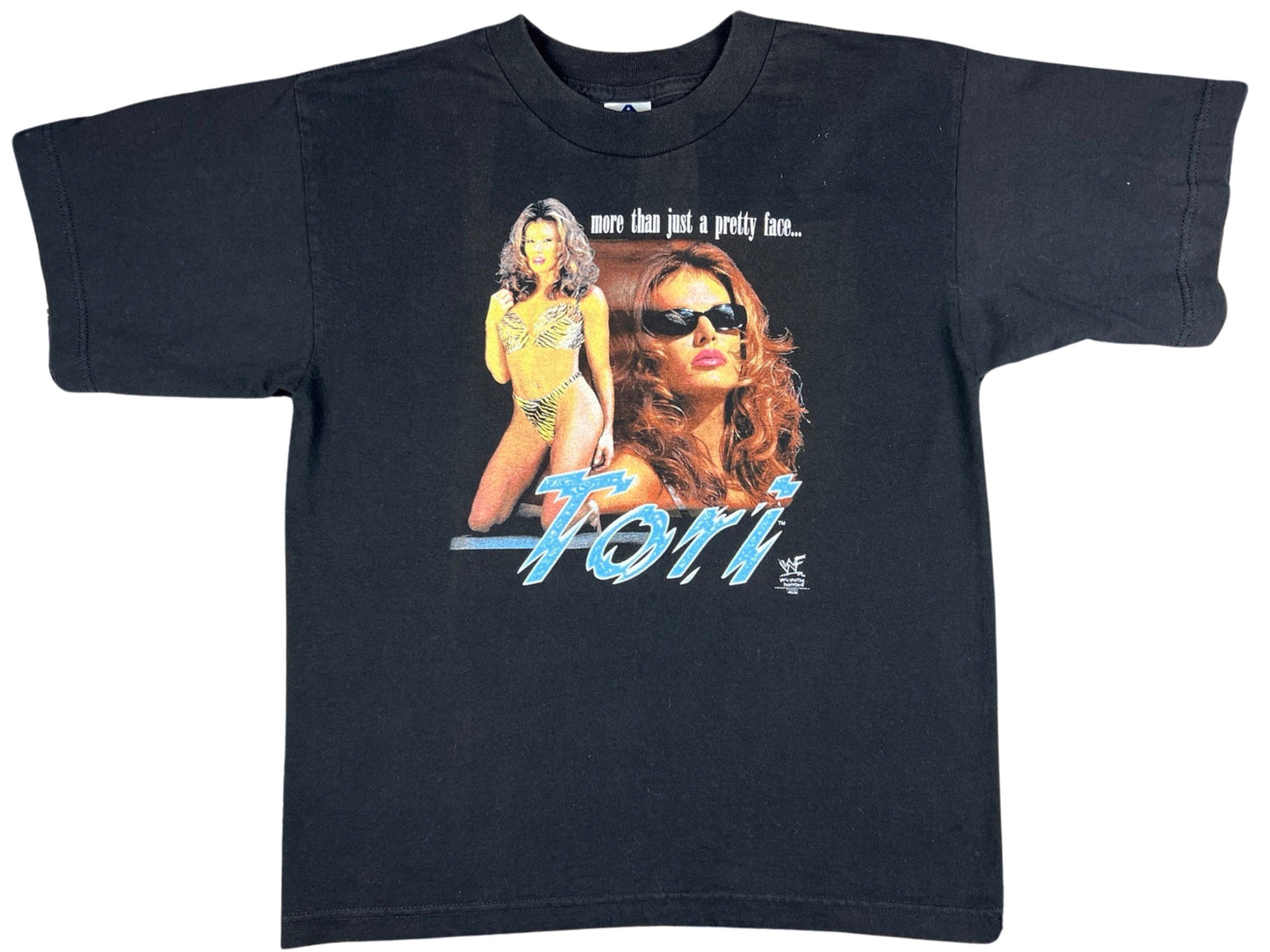 Vintage Tori Wrestling Black T-Shirt 90s y2k WWF WWE