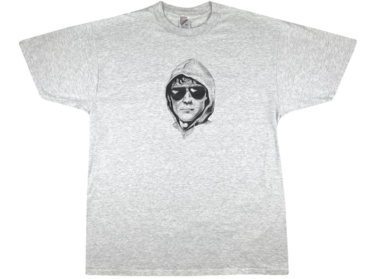 Vintage Unabomber FBI Bust Souvenir Grey T-Shirt 90s