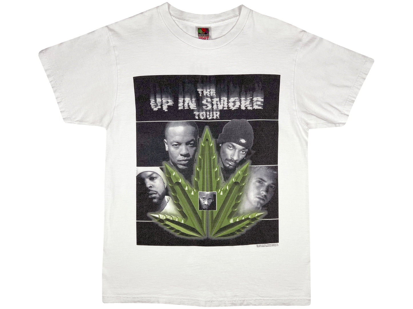 Vintage Up In Smoke Tour T-Shirt Dr Dre Snoop Dogg Ice Cube Eminem 90s y2k Rap tee Hip Hop