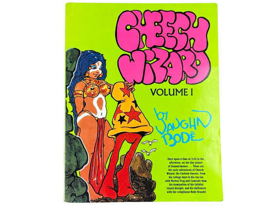 Vintage Vaughn Bode Cheech Wizard Vol 1 Book Art Graffiti 80s Comic Comics