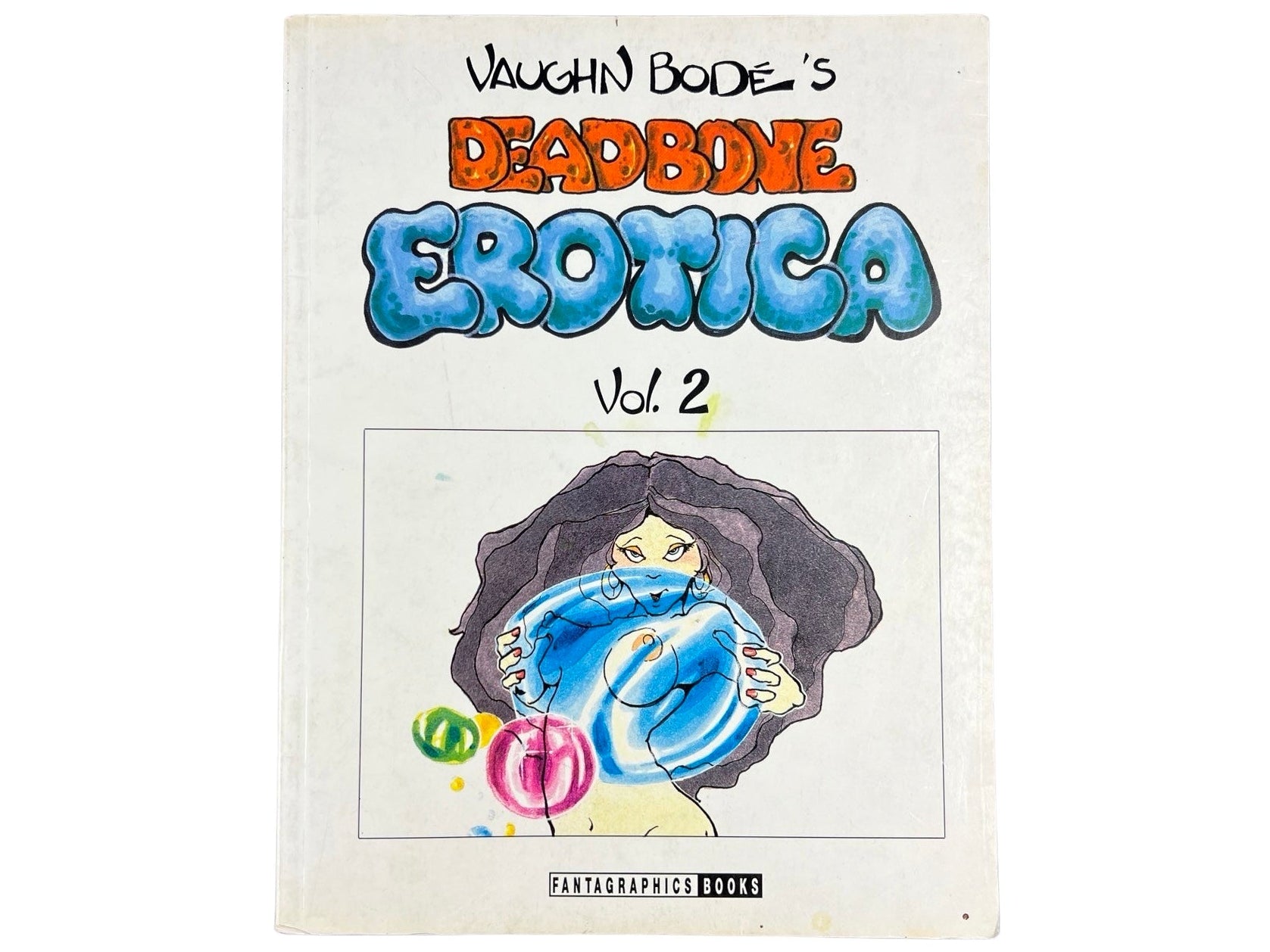 Vintage Vaughn Bode's Dead Bone Erotica Vol 2 Book Comic Book Comics Graffiti 80s 90s