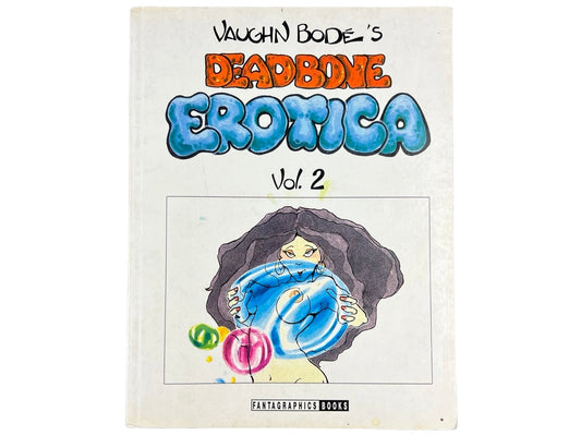 Vintage Vaughn Bode's Dead Bone Erotica Vol 2 Book Comic Book Comics Graffiti 80s 90s
