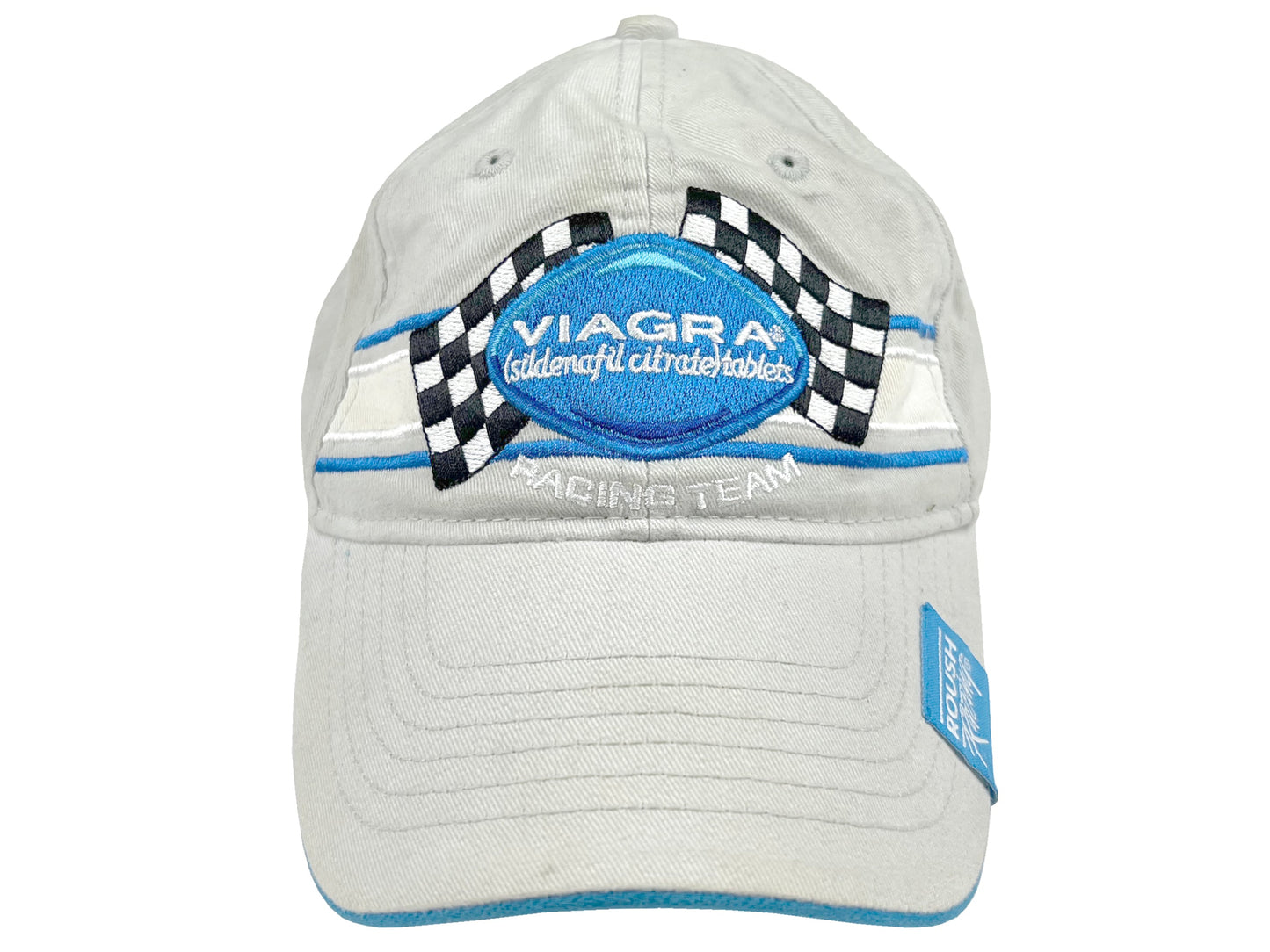 Vintage Viagra Rousch Nascar Racing Team Hat 90s y2k