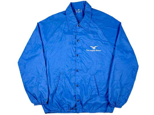 Vintage Los Angeles Times Champion Jacket LA Times 80s 90s