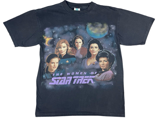 Vintage Star Trek Women Of Black T-Shirt