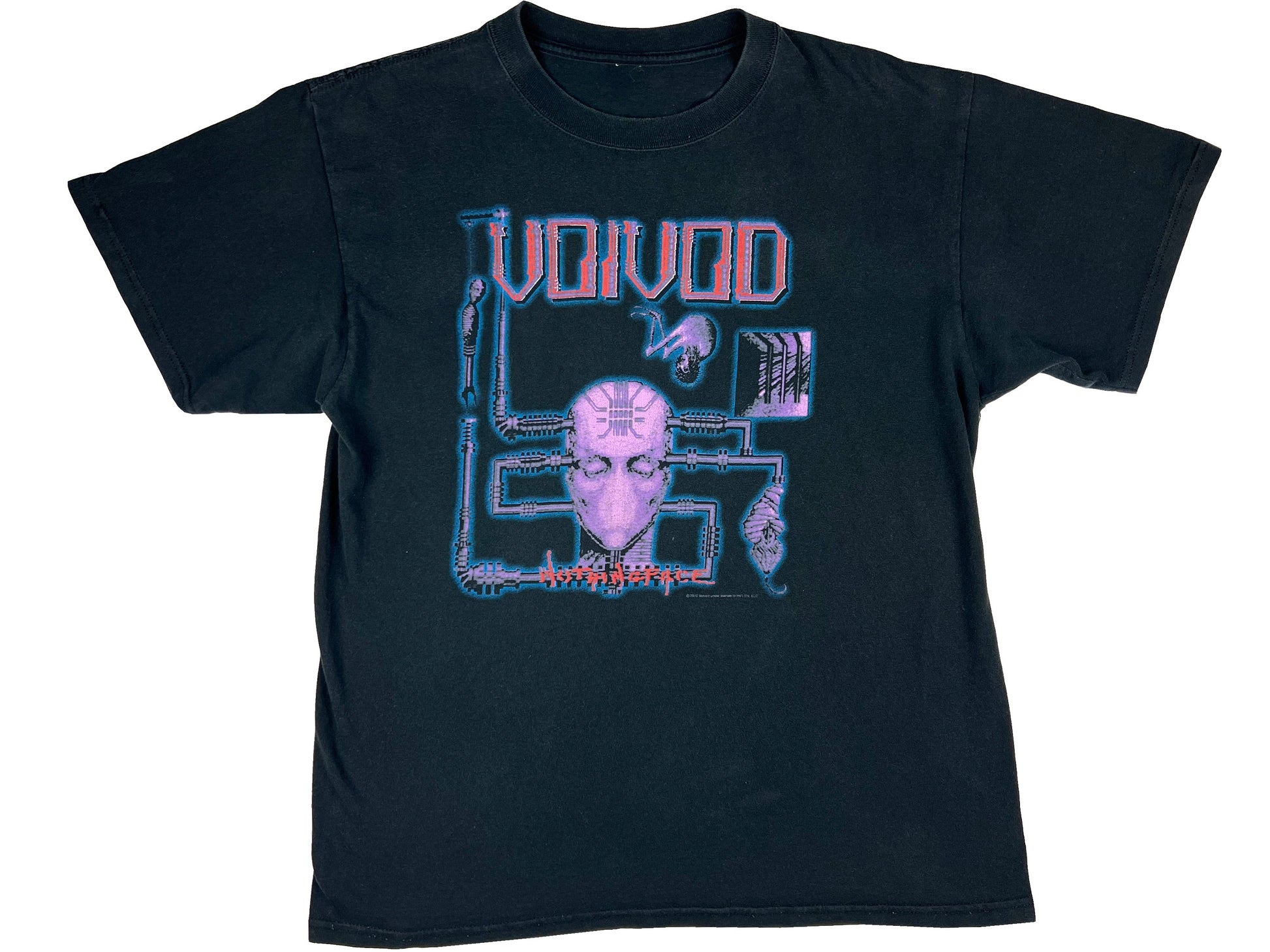 Voivod 'Nothing Face' Black T-Shirt Industrial Electronic Band 80s 90s y2k