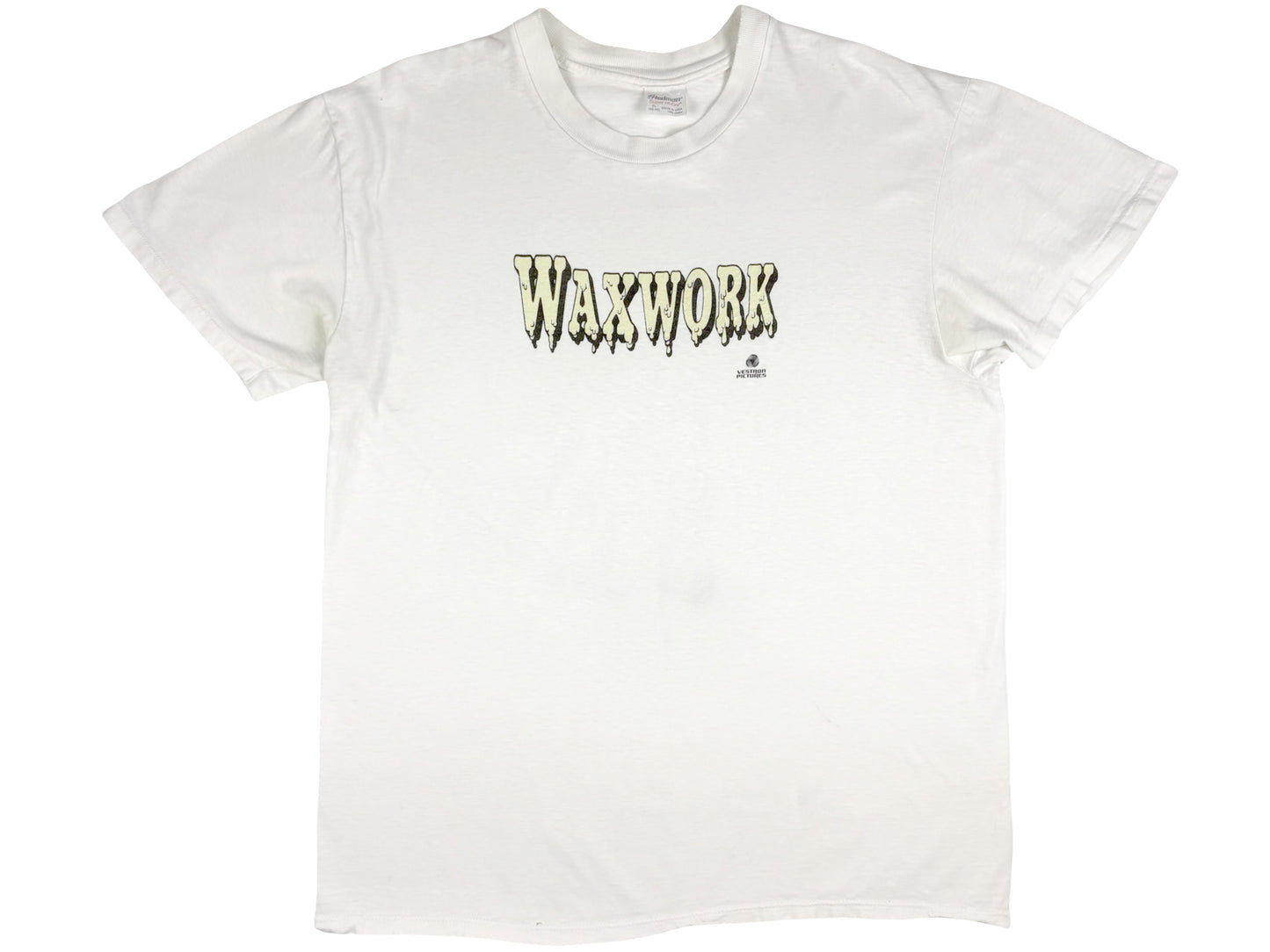 Vintage Waxwork Movie White T-Shirt 80s Horror Vestron Pictures Cult Classic 