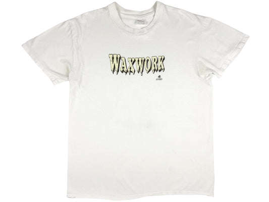 Vintage Waxwork Movie White T-Shirt 80s Horror Vestron Pictures Cult Classic 