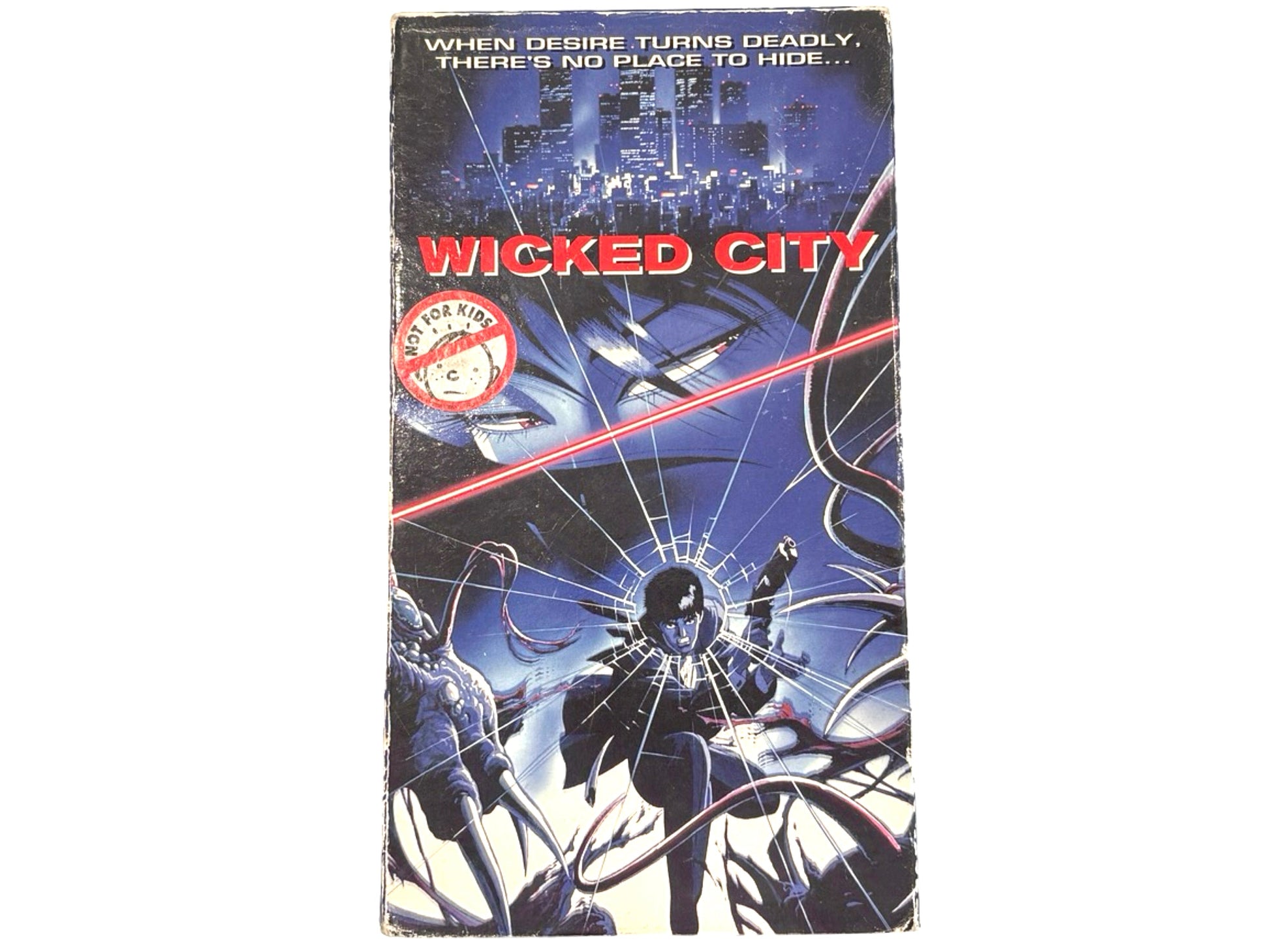 Vintage Wicked City VHS Anime Manga OVA Japanese Animation 90s