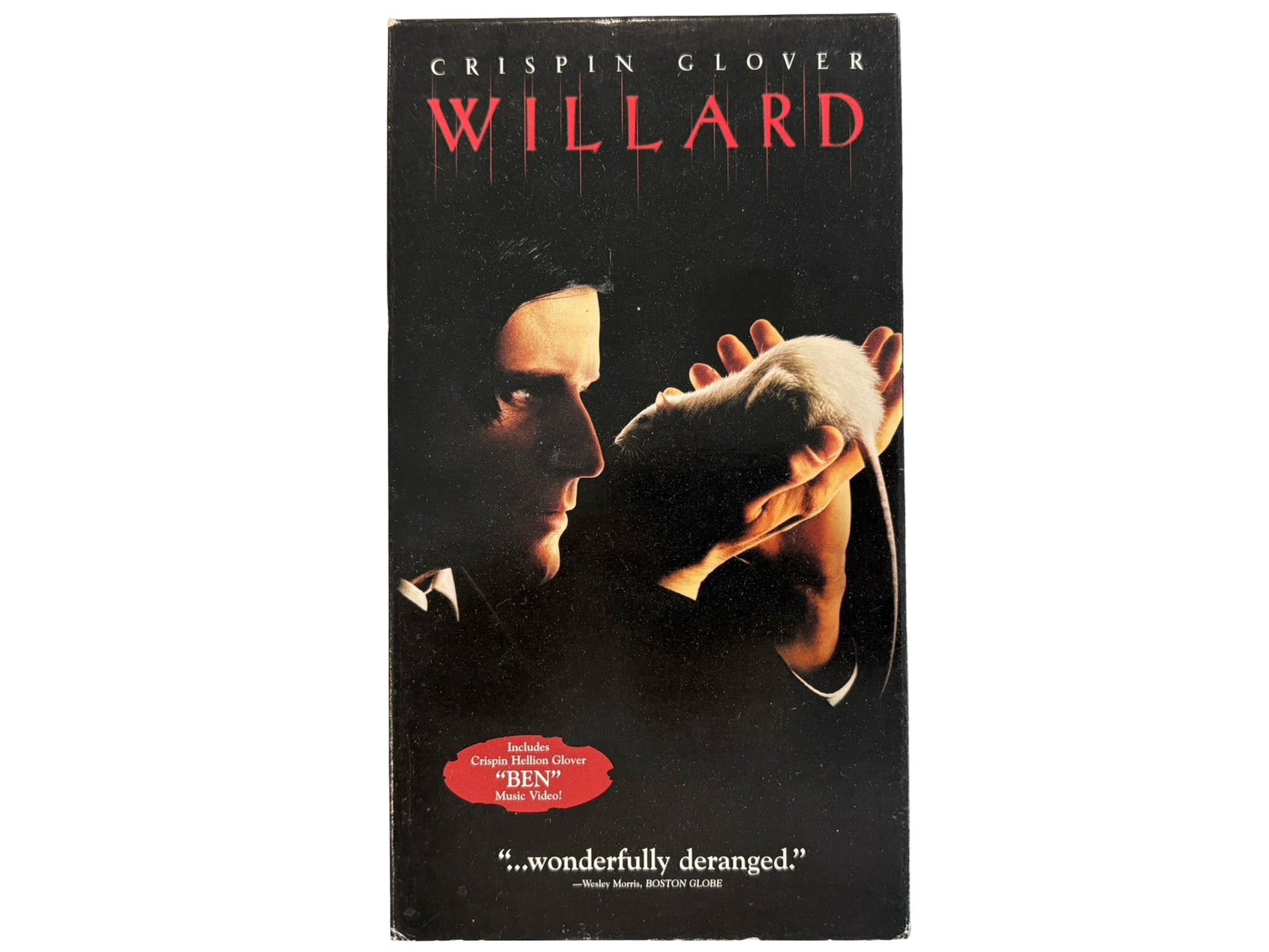Vintage Willard VHS Crispin Glover Rat Rats 90s y2k Horror
