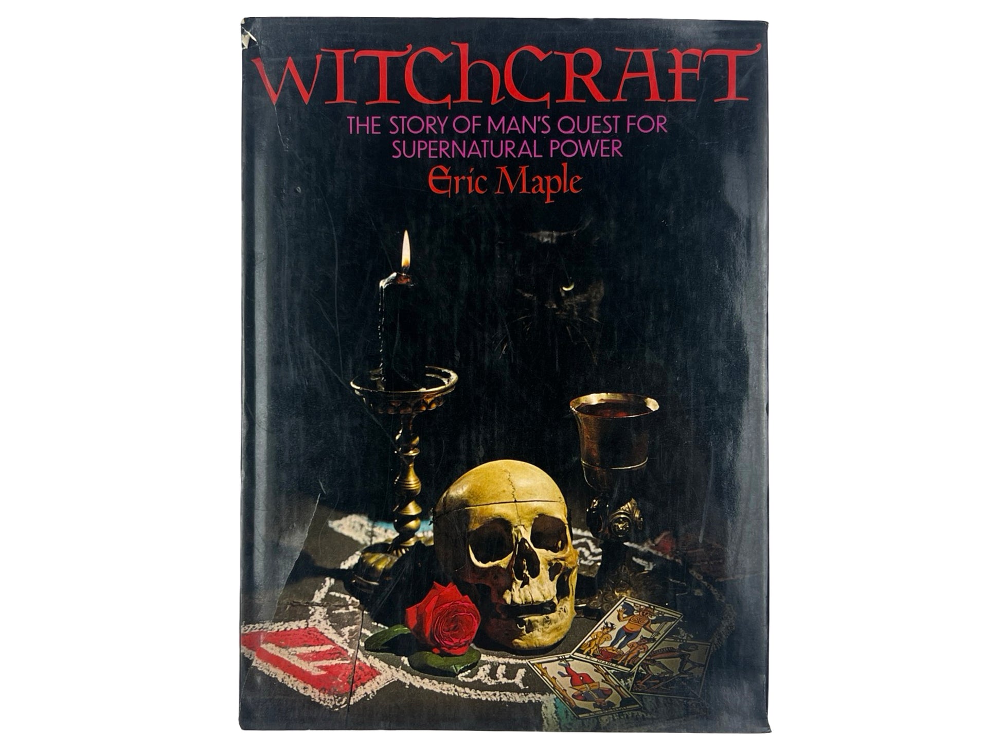 Vintage Witchcraft Hardcover Book 70s Occult