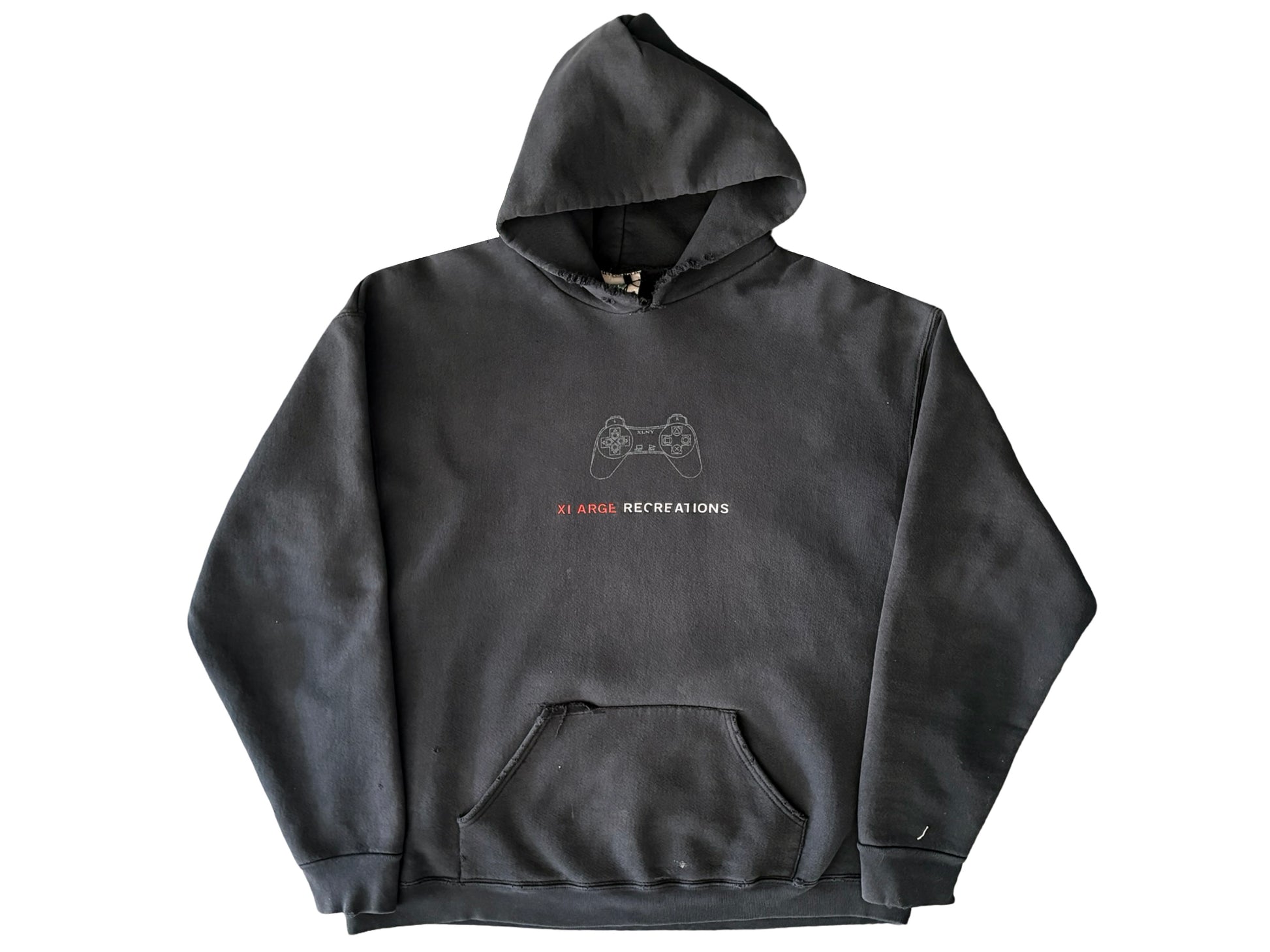 Vintage X-Large Recreations Playstation Controller Hoodie
