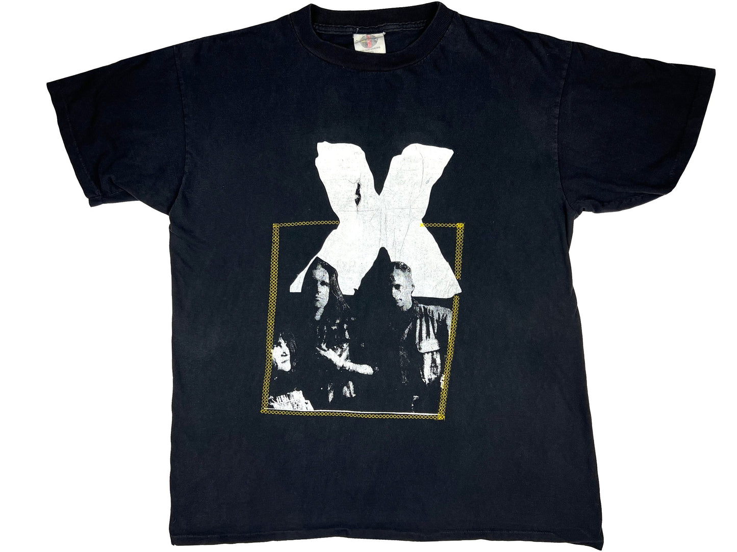 Vintage X Tour Black T-Shirt Punk Rock Band LA Los Angeles 80s 90s