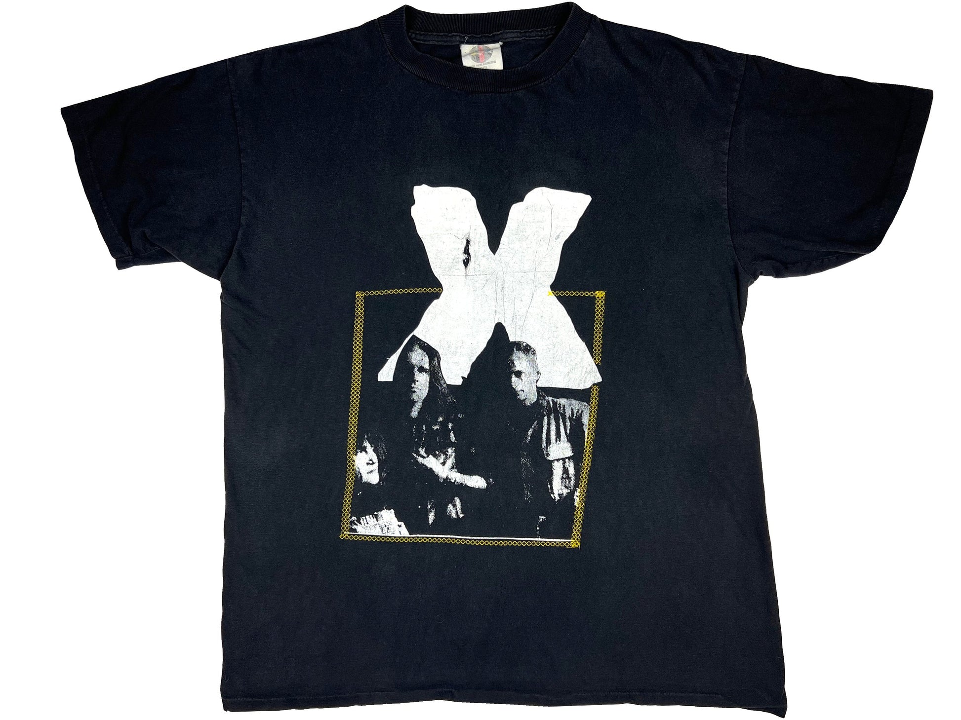 Vintage X Tour Black T-Shirt Punk Rock Band LA Los Angeles 80s 90s
