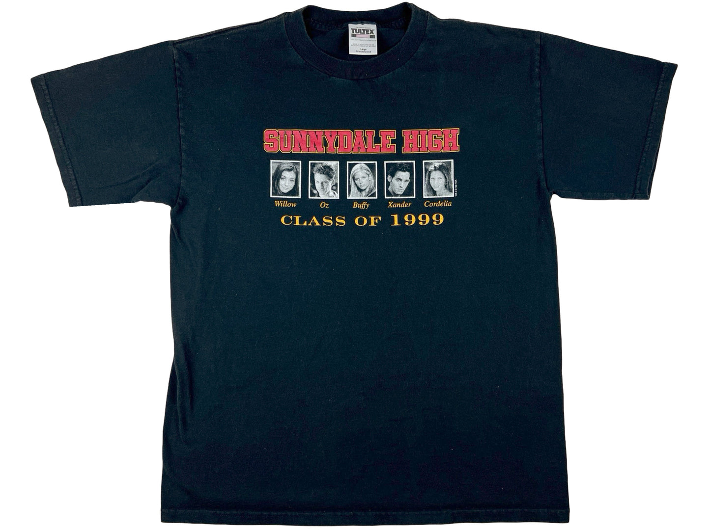 Vintage Buffy The Vampire Slayer Sunnydale Class of 99 T-Shirt TV SHOw