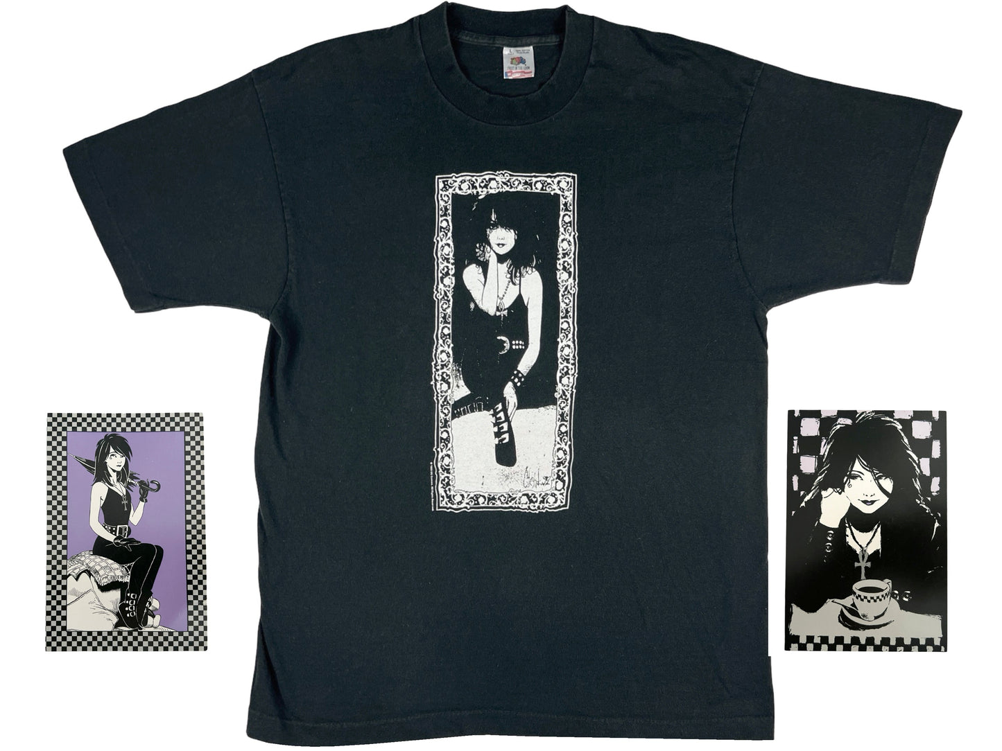 The Sandman Death T-Shirt & Postcards