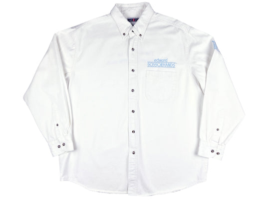 Vintage Edward Scissorhands Embroidered Button Up Shirt