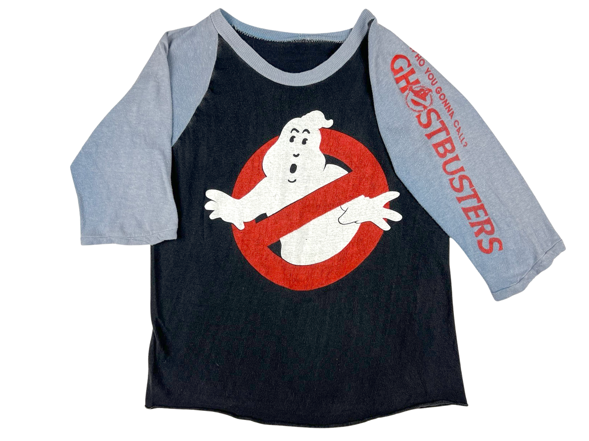 Vintage Ghostbusters Movie Raglan T-Shirt