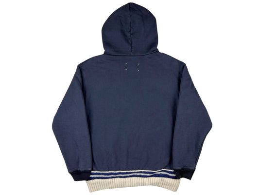 Maison Margiela Hoodie With Knit Hem