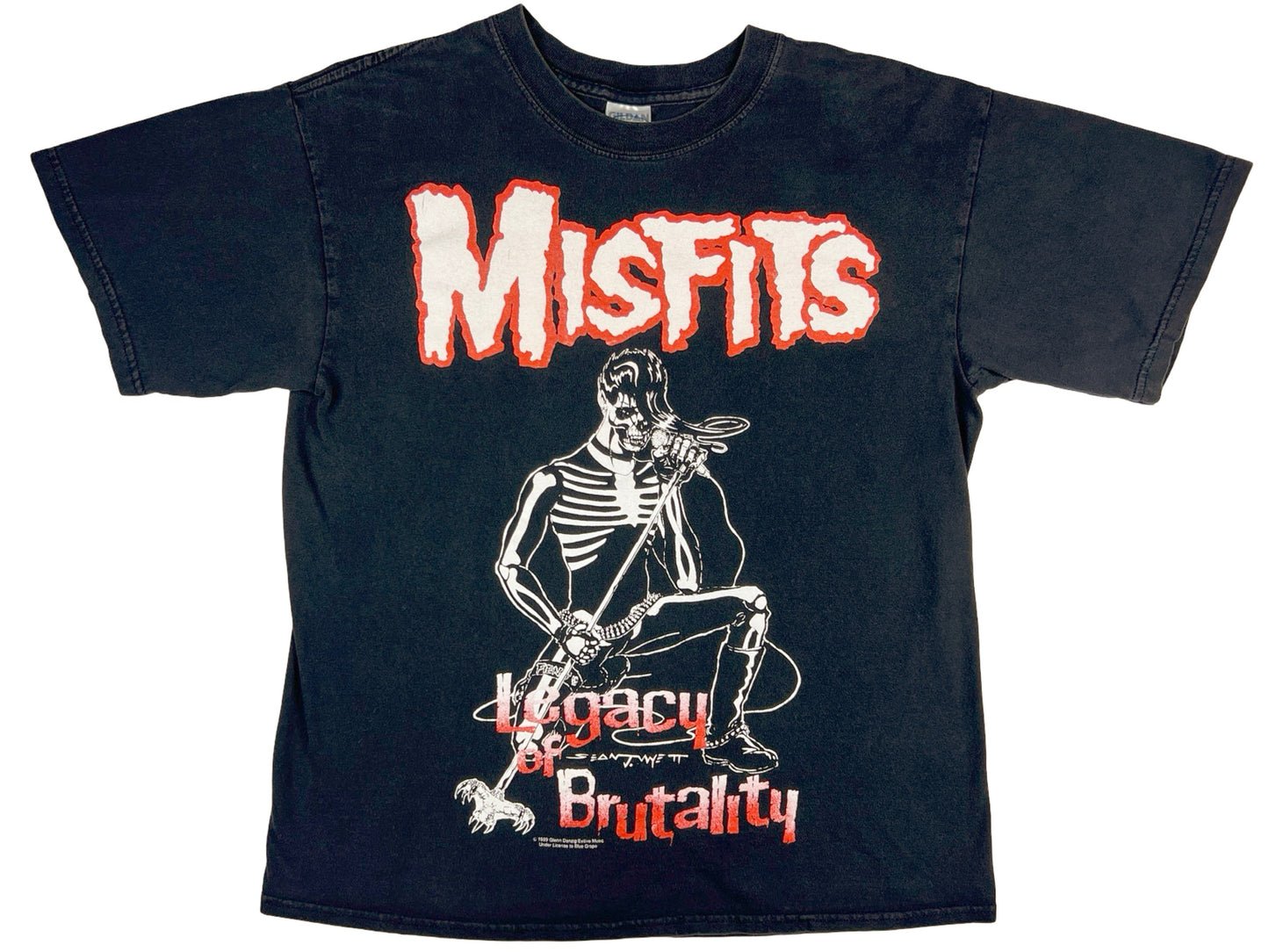 Vintage Misfits 'Legacy of Brutality' Black T-Shirt Danzig Punk Rock