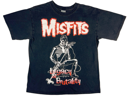Vintage Misfits 'Legacy of Brutality' Black T-Shirt Danzig Punk Rock