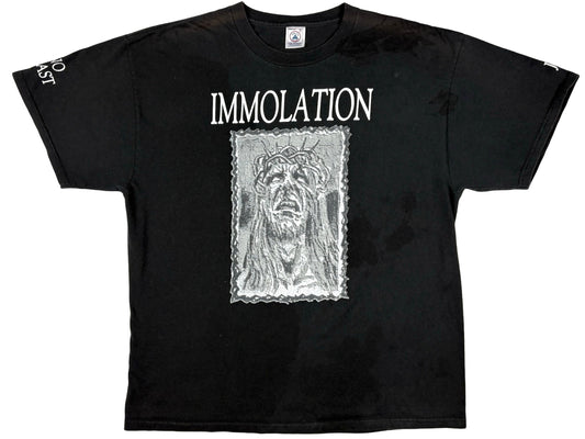 Vintage Immolation 'Can You Hear Us Jesus' T-Shirt