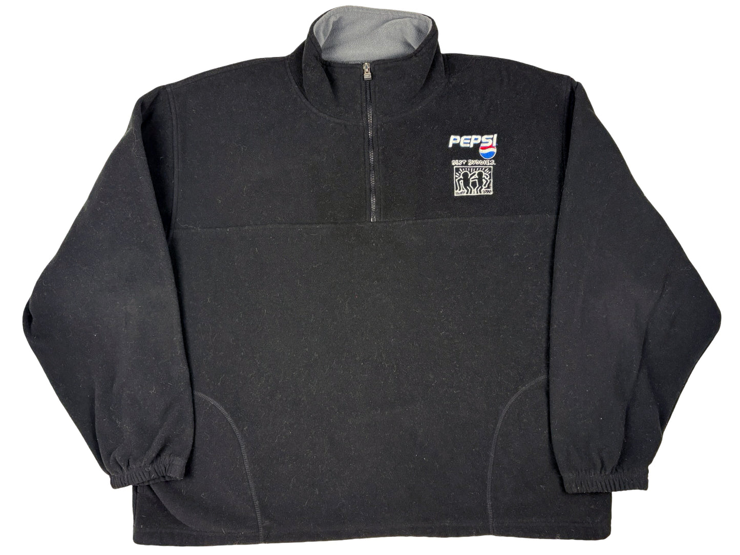 Best Buddies Keith Haring x Pepsi Embroidered Fleece