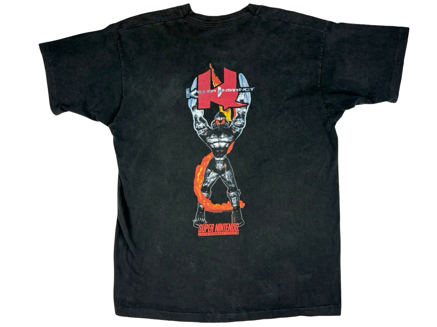 Vintage Killer Instinct Video Game T-Shirt SNES Super Nintendo 90s