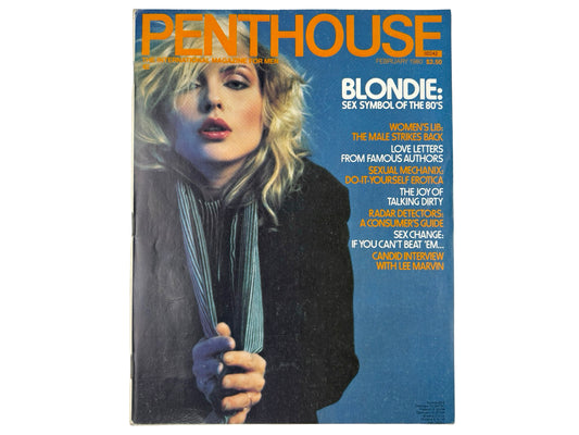 Debbie Harry Penthouse Magazine Blondie February 1980