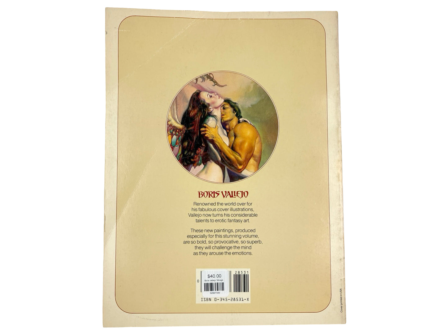 Boris Vallejo 'Mirage' Book