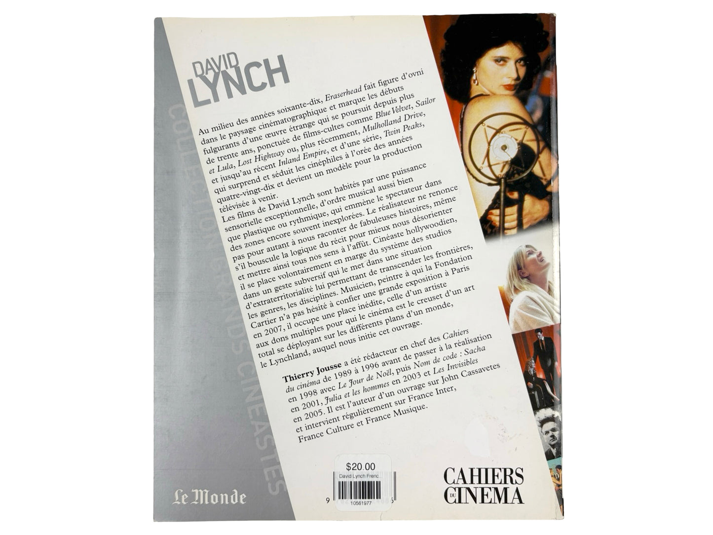 David Lynch French Book