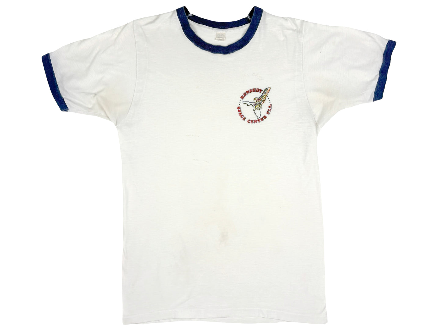 Kennedy Space Center Florida Ringer T-Shirt