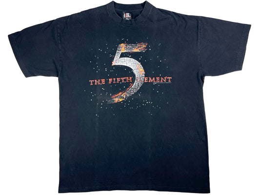 Vintage The Fifth Element Movie Black T-Shirt