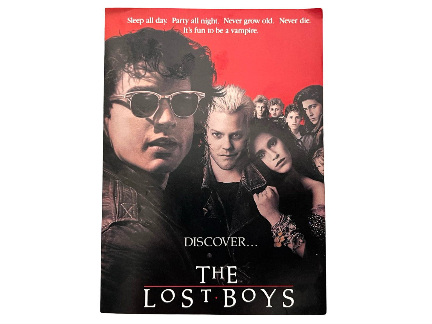 Vintage Lost Boys Movie Preview Pamphlet