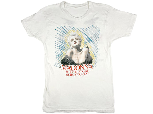Vintage Madonna Who's That Girl Tour T-Shirt