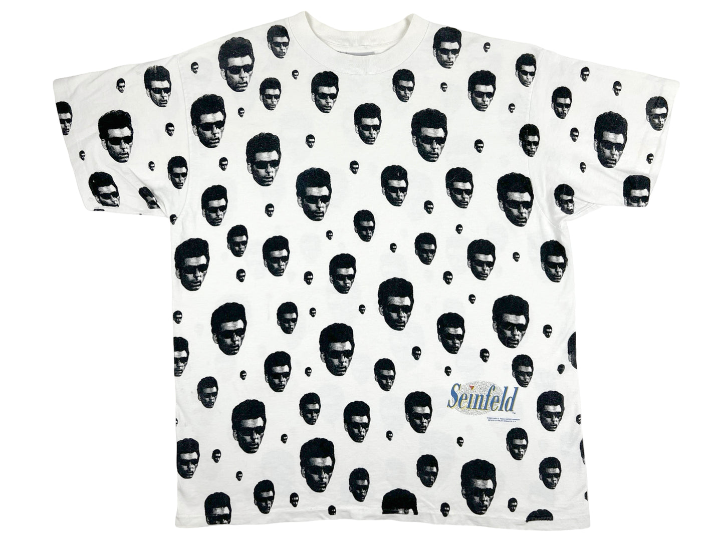 Vintage Seinfeld Kramer All Over Print T-Shirt