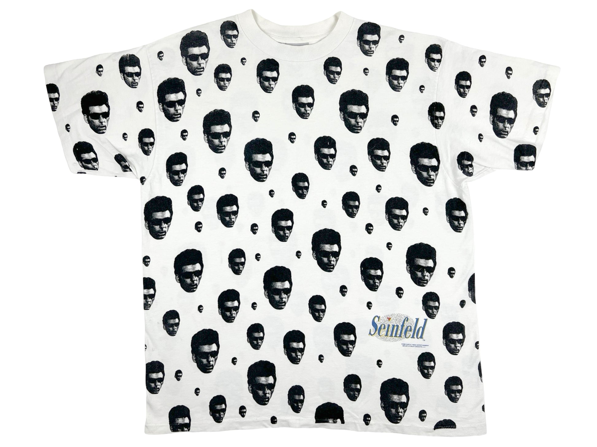 Vintage Seinfeld Kramer All Over Print T-Shirt