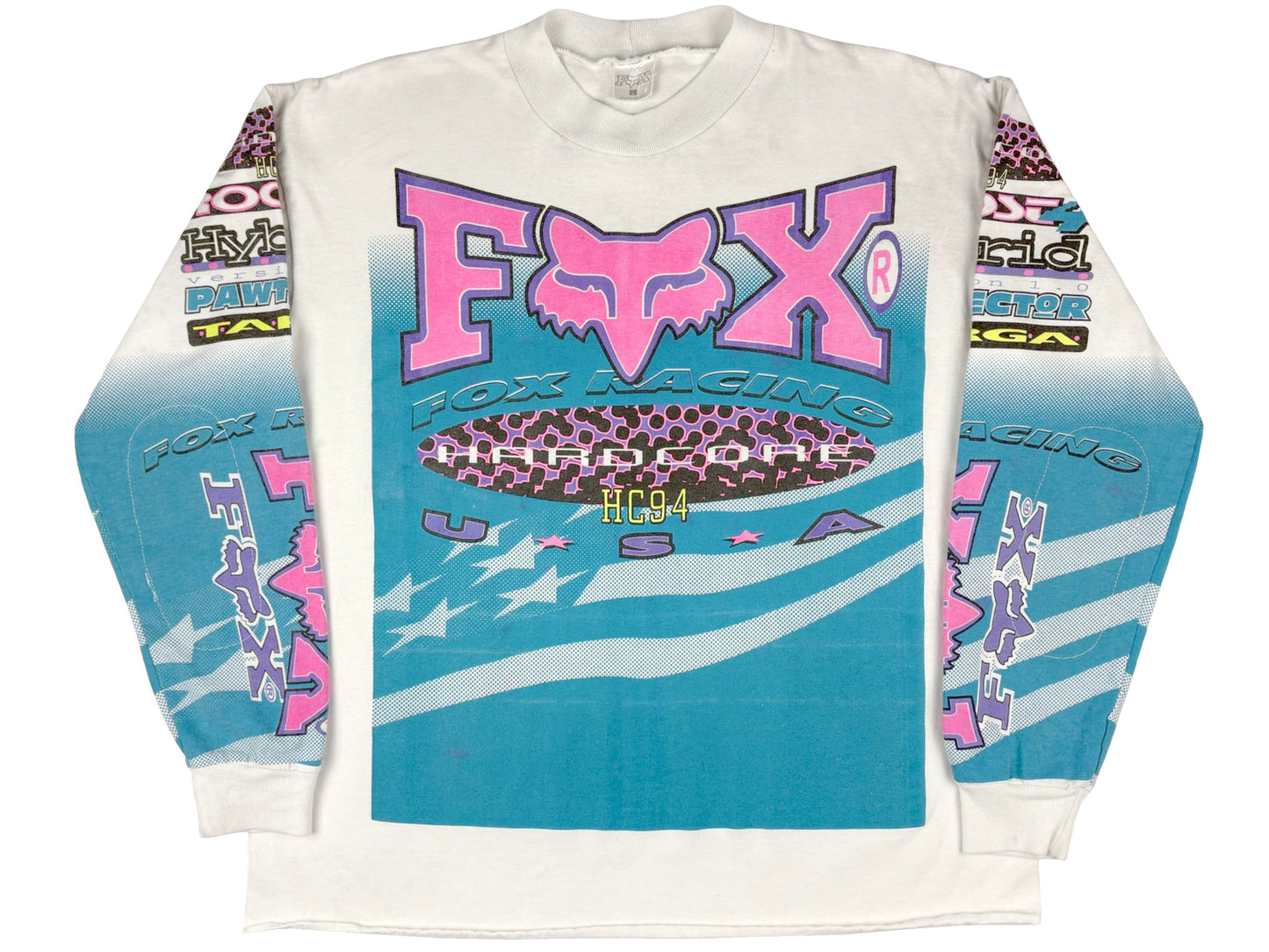 Vintage Fox Racing Hardcore Motocross Jersey