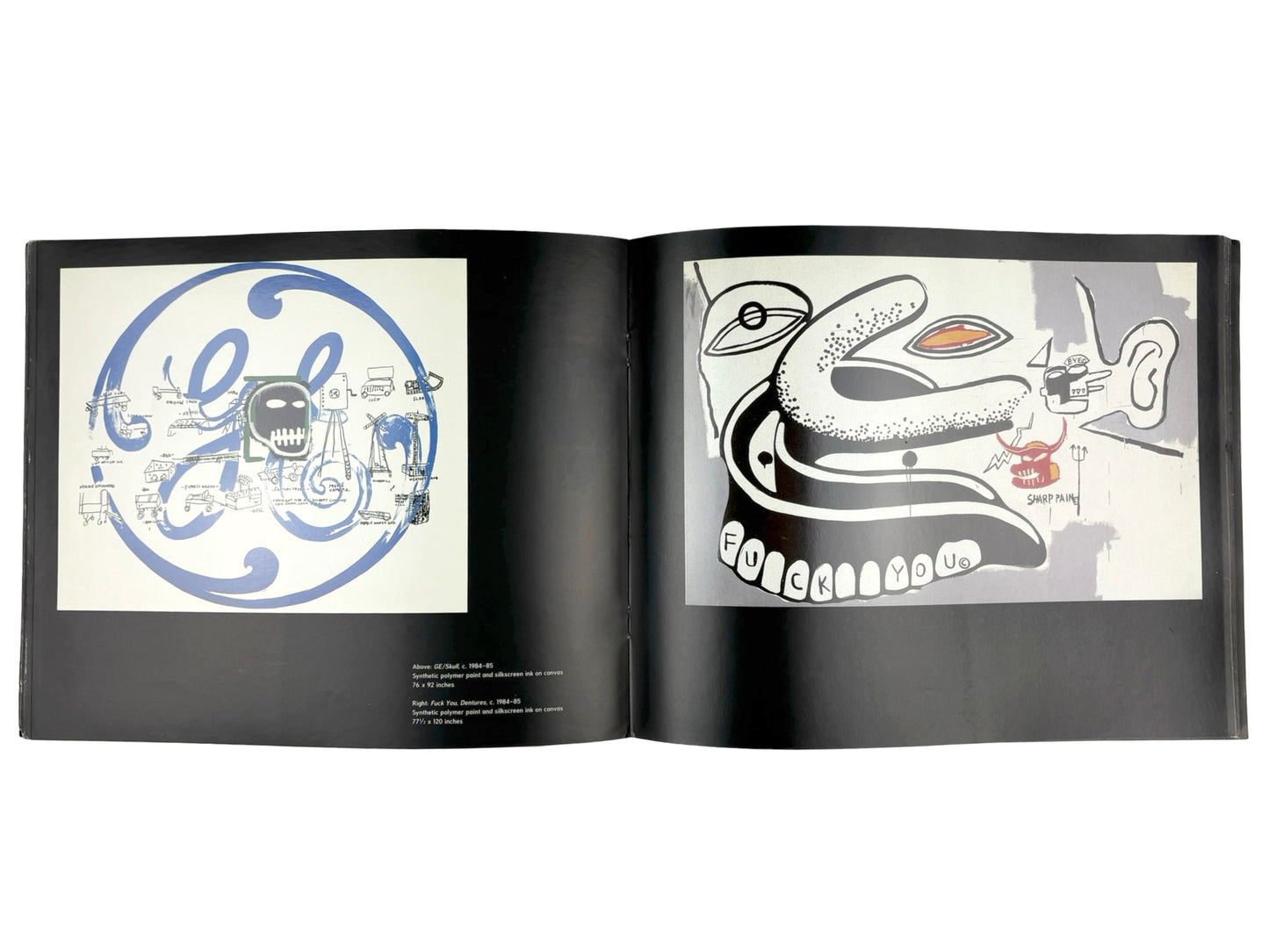 Andy Warhol and Jean-Michel Basquiat Collaboration Paintings Gagosian Book