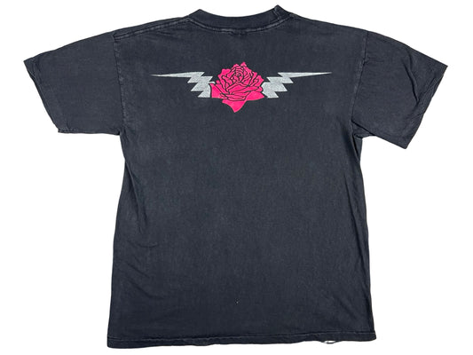 Grateful Dead Skeleton Walking on Skulls Thrashed T-Shirt