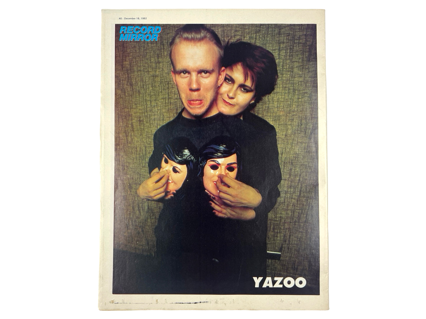 Siouxsie & The Banshees Record Mirror Magazine