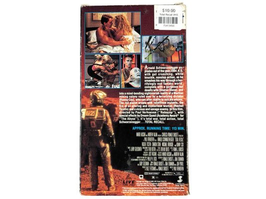 Total Recall VHS