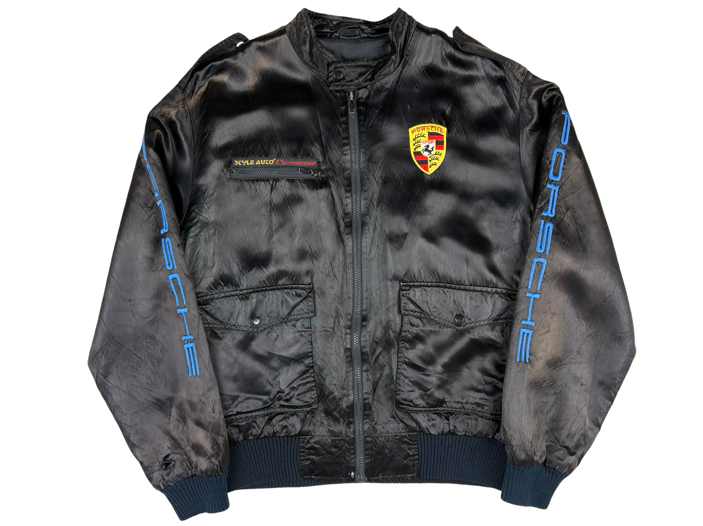 Porsche Style Auto Embroidered Jacket