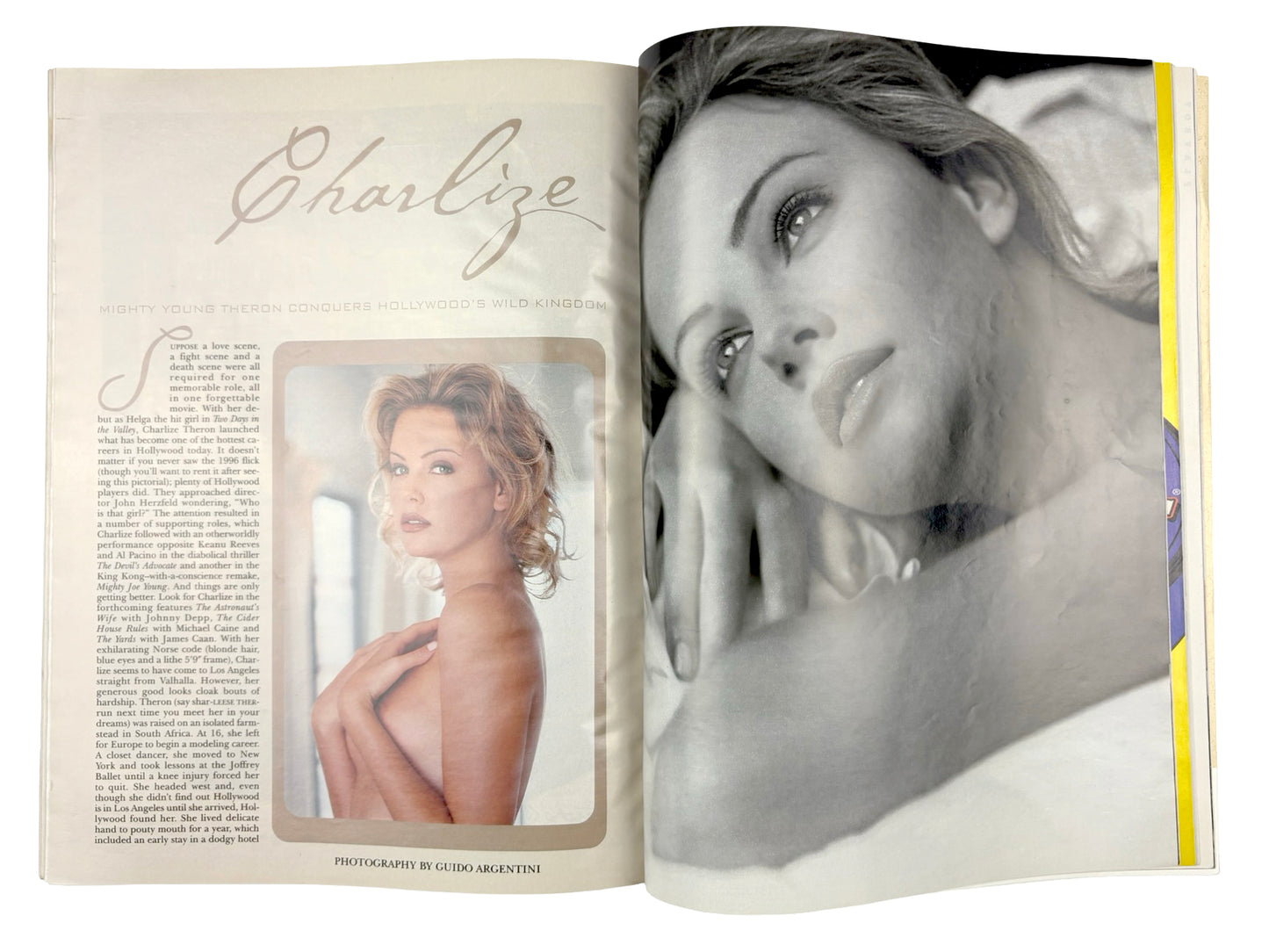 Playboy Magazine May 1999 Charlize Theron