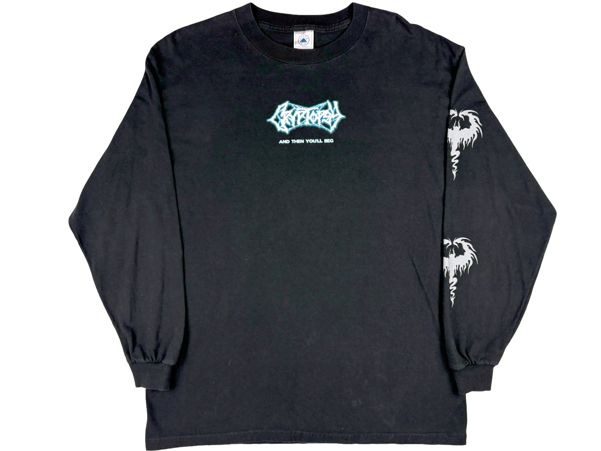 Vintage Cryptopsy 'And Then You'll Beg' L/S Shirt